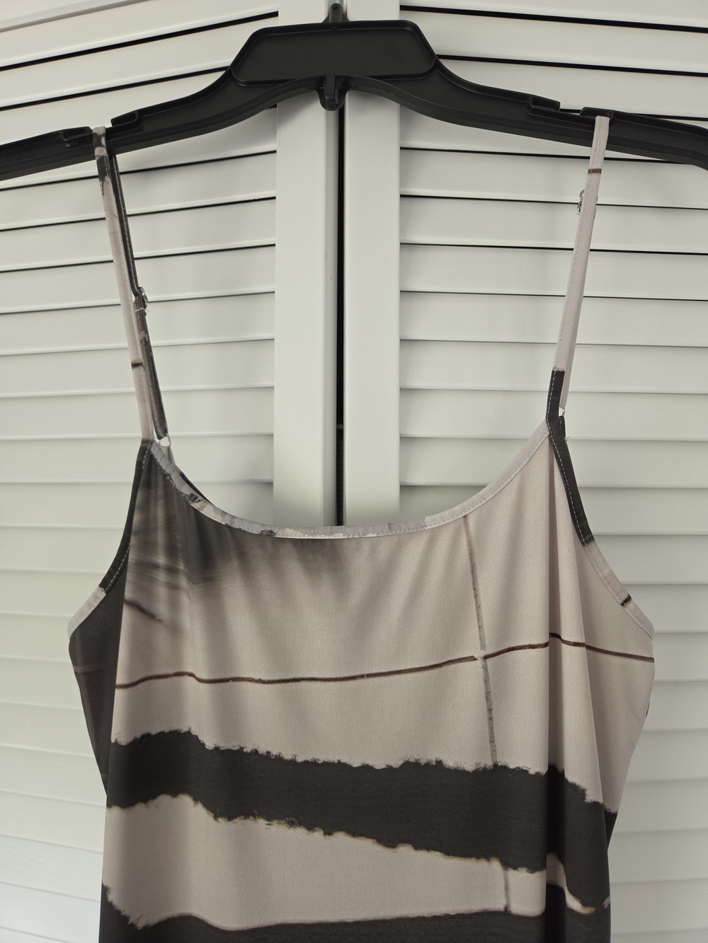 Desigual Black & White Graphic Slip Midi Dress - Picture 5 of 8